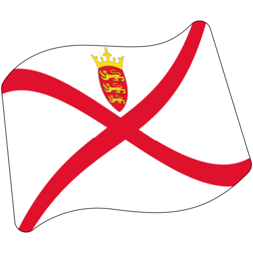 Flag: Jersey as drawn by Google in Android 7.0