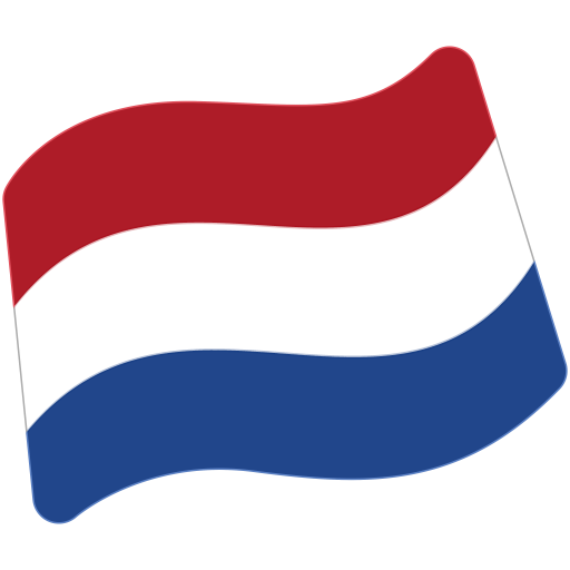 Flag: Netherlands as drawn by Google in Android 7.0