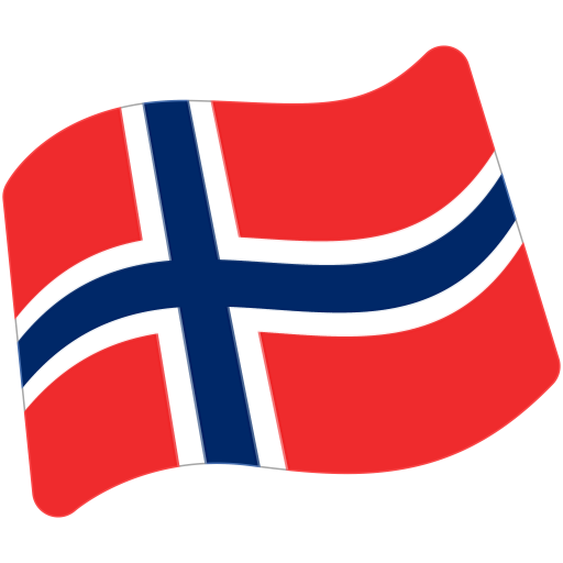 Flag: Norway as drawn by Google in Android 7.0