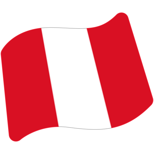 Flag: Peru as drawn by Google in Android 7.0