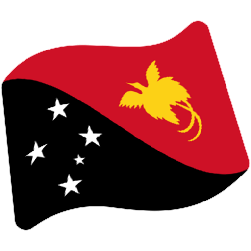 Flag: Papua New Guinea, the design in this release