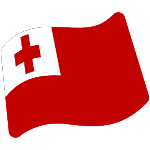 Flag: Tonga as drawn by Google in Android 7.0