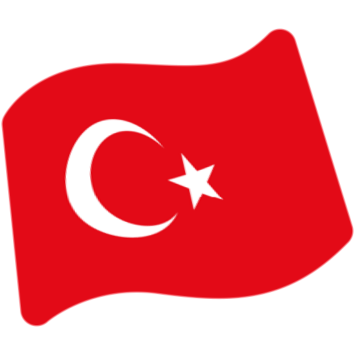 Flag: Türkiye as drawn by Google in Android 7.0