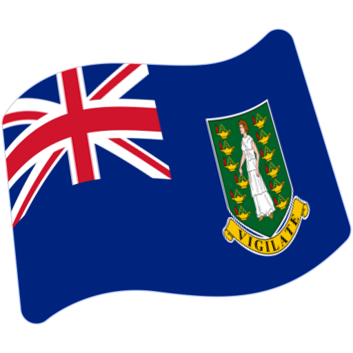 Flag: British Virgin Islands, the design in this release