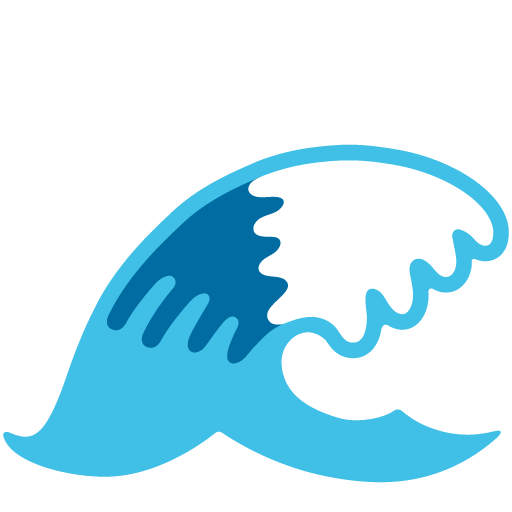 Water Wave as drawn by Google in Android 7.0