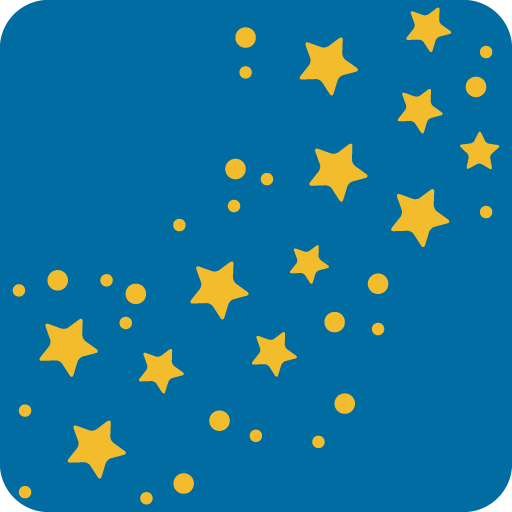 Milky Way, the design in this release