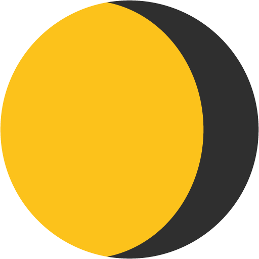 Waning Gibbous Moon, the design in this release