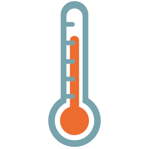 Thermometer as drawn by Google in Android 7.0