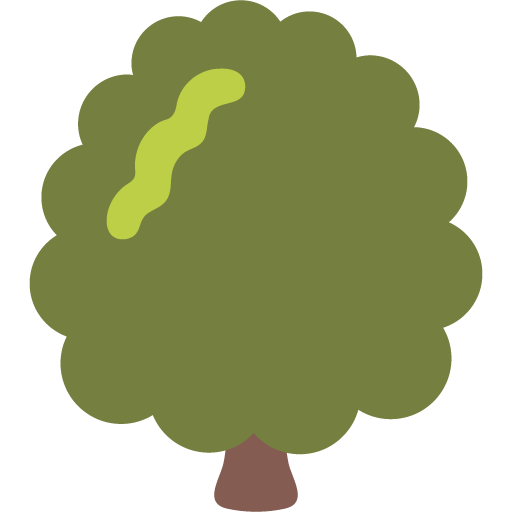 Deciduous Tree as drawn by Google in Android 7.0