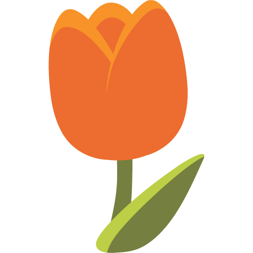 Tulip as drawn by Google in Android 7.0