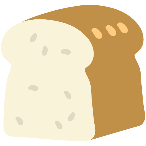 Bread as drawn by Google in Android 7.0