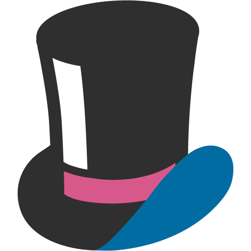 Top Hat as drawn by Google in Android 7.0