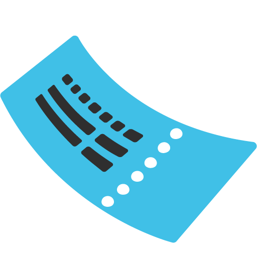 Ticket as drawn by Google in Android 7.0