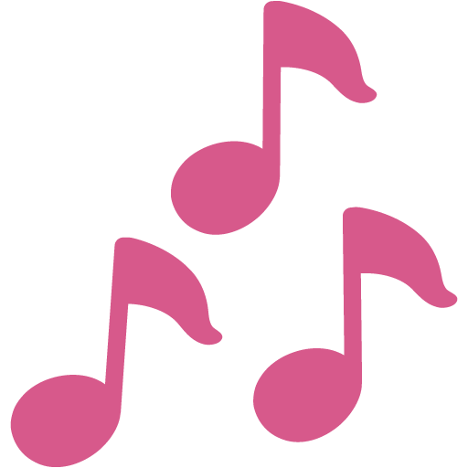 Musical Notes as drawn by Google in Android 7.0