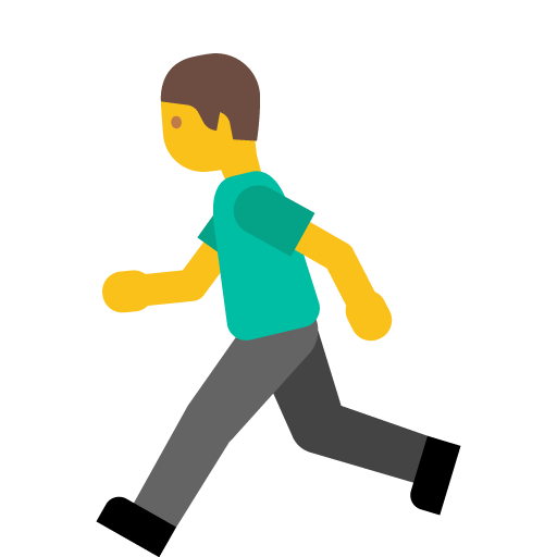 Person Running, the design in this release