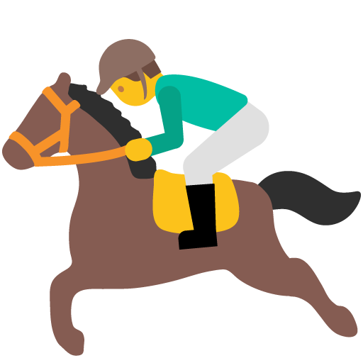 Horse Racing, the design in this release