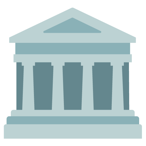 Classical Building as drawn by Google in Android 7.0