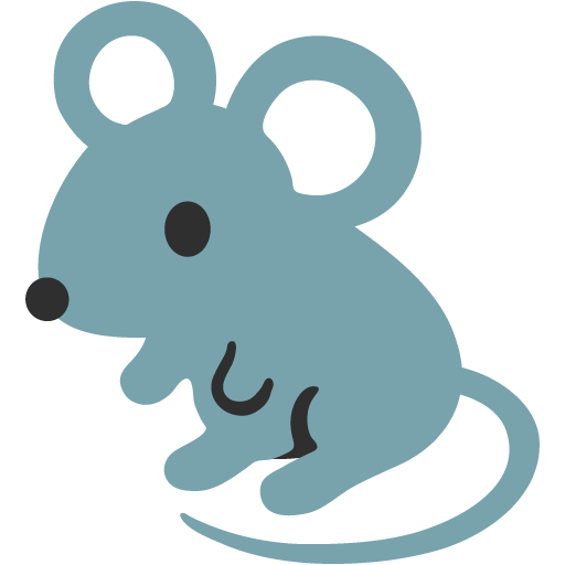 Rat as drawn by Google in Android 7.0