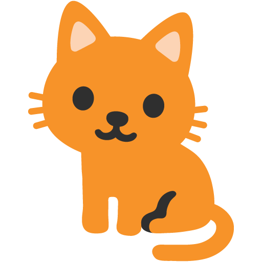 Cat as drawn by Google in Android 7.0