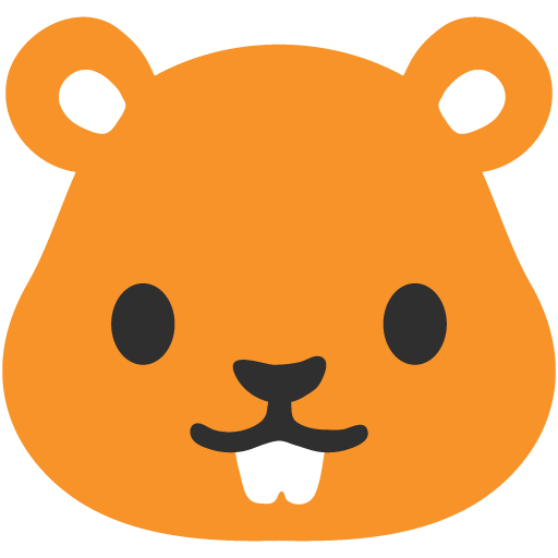 Hamster as drawn by Google in Android 7.0