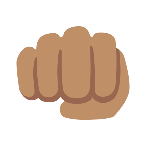Oncoming Fist: Medium Skin Tone, the design in this release