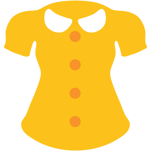 Woman’s Clothes as drawn by Google in Android 7.0