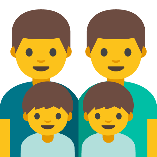 Family: Man, Man, Boy, Boy, the design in this release