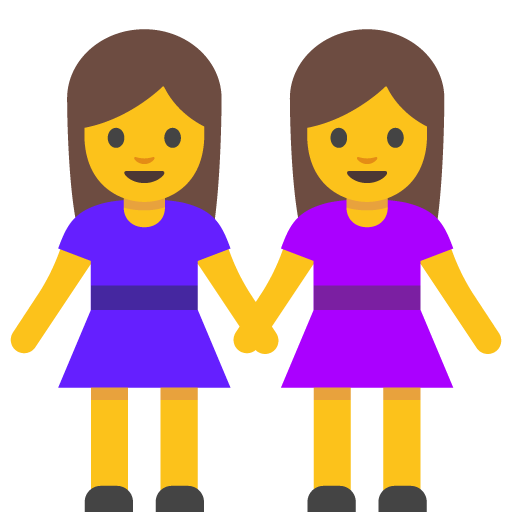 Women Holding Hands, the design in this release