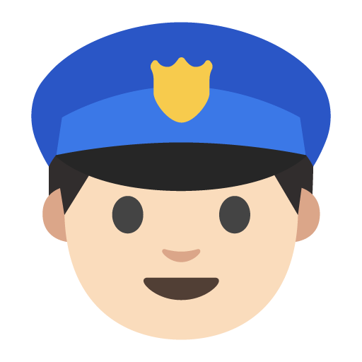 Police Officer: Light Skin Tone, the previous design