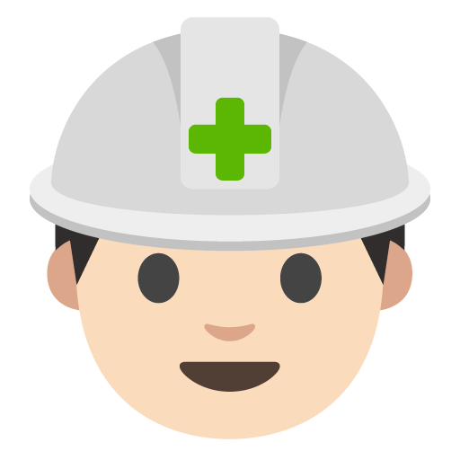Construction Worker: Light Skin Tone, the previous design