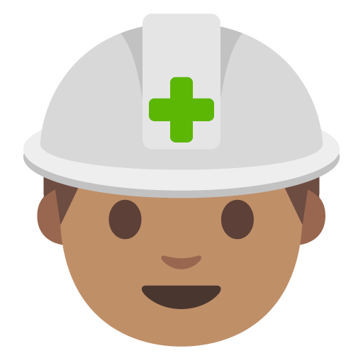 Construction Worker: Medium Skin Tone, the previous design