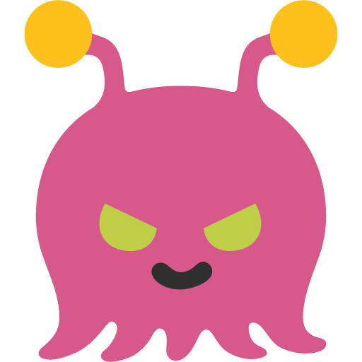 インベーダー as drawn by Google in Android 7.0
