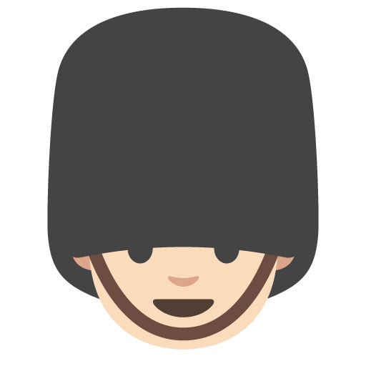 Guard: Light Skin Tone, the previous design