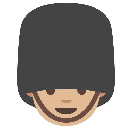 Guard: Medium-Light Skin Tone, the previous design