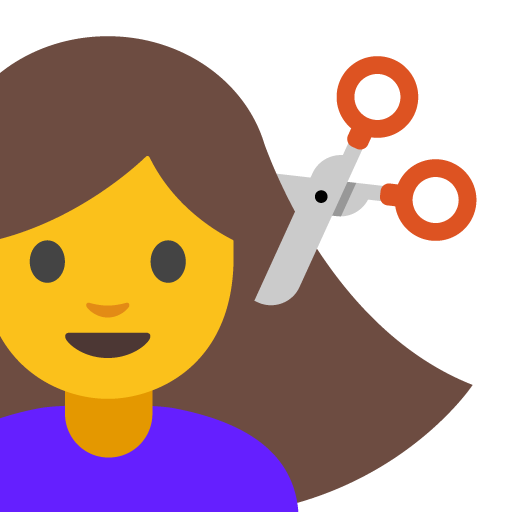 Person Getting Haircut, the design in this release