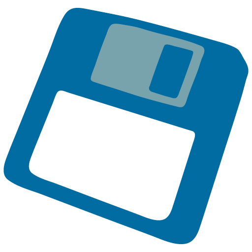 Floppy Disk as drawn by Google in Android 7.0