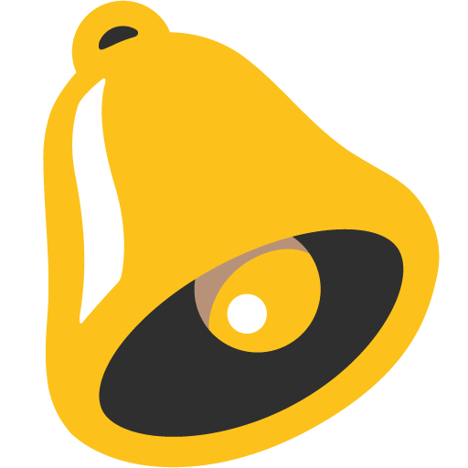 Bell as drawn by Google in Android 7.0
