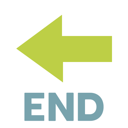 END Arrow as drawn by Google in Android 7.0