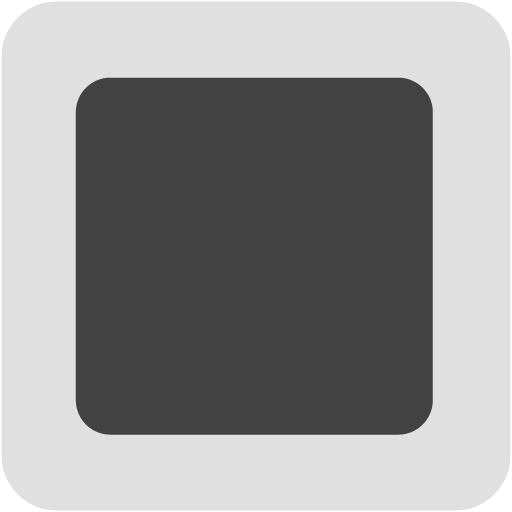 White Square Button as drawn by Google in Android 7.0