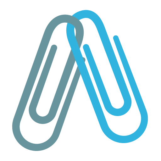 Linked Paperclips as drawn by Google in Android 7.0