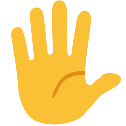 Hand with Fingers Splayed, the design in this release