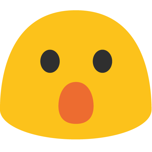 Face with Open Mouth, the design in this release