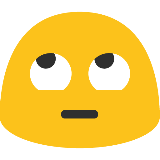 Face with Rolling Eyes, the design in this release