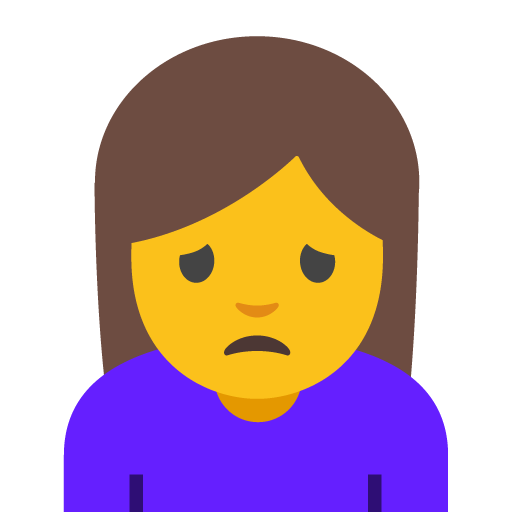 Person Frowning, the design in this release