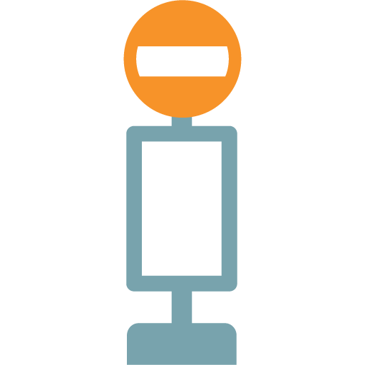 Bus Stop as drawn by Google in Android 7.0