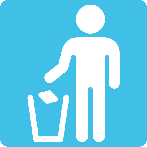 Litter in Bin Sign, the design in this release