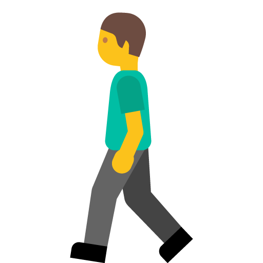 Person Walking, the design in this release