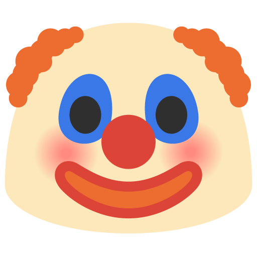 Clown Face, the previous design