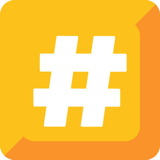 Keycap: # as drawn by Google in Android 7.0