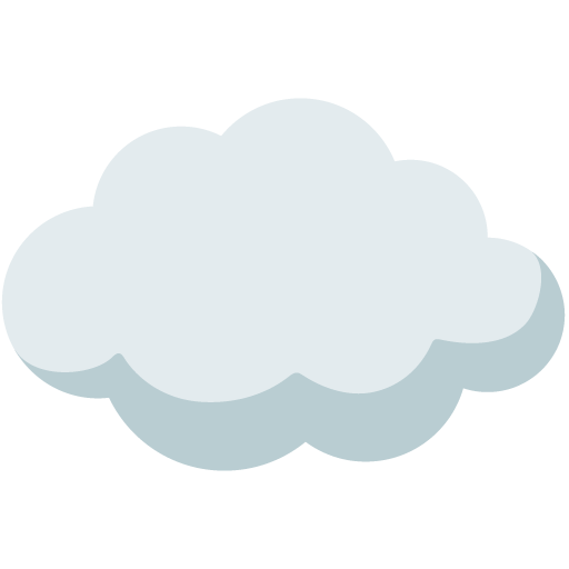 Cloud as drawn by Google in Android 7.0